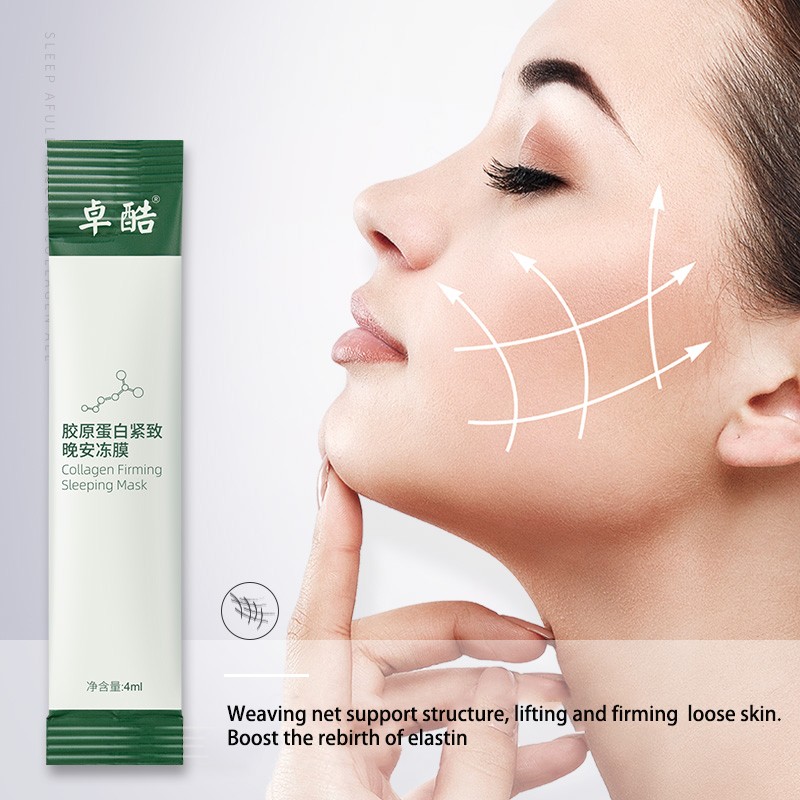 Frozen Mask Good Night  Collagen 4ml*20pcs  Leave-in Moisturizing Shrinking