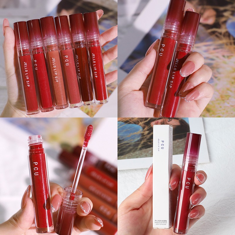Wholesale Plumper Jelly Lip Tint Moisturizing Non Fade Water Light Mirror Lip Glaze Glossy Lip Gloss
