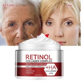 Anti Aging Moisturizing Cream Retinol Removing Wrinkle Fade Fine Line Firming Lifting Hydratation Brightening Skin Care Cosmetic