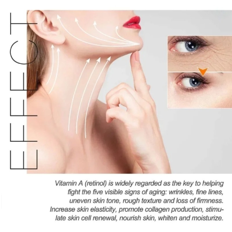 Anti Aging Moisturizing Cream Retinol Removing Wrinkle Fade Fine Line Firming Lifting Hydratation Brightening Skin Care Cosmetic