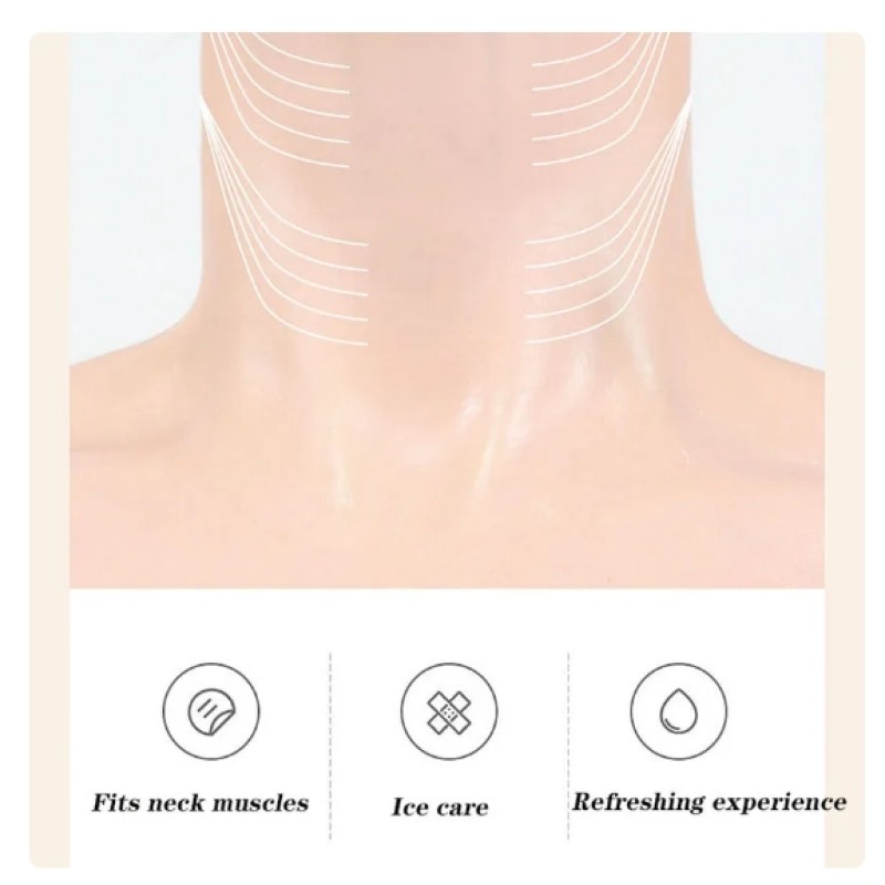 10pcs Gold Firming Neck Mask Moisturizing Brightening Hydrating Skincare Neck Masks Beauty Necks Skin Care Products