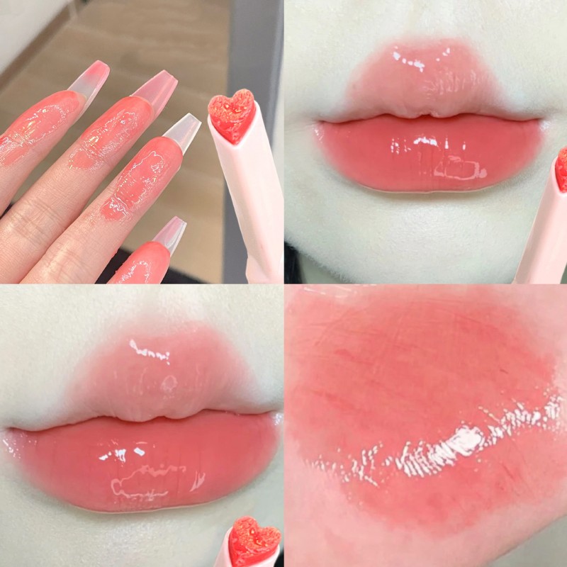Wholesale Luxury Lipstick Tube Unique Bling Long Lasting Herbal Transfer Proof Natural Lipstick Organic
