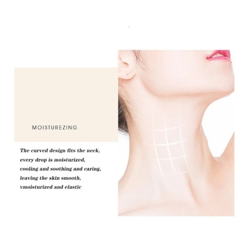 10pcs Gold Firming Neck Mask Moisturizing Brightening Hydrating Skincare Neck Masks Beauty Necks Skin Care Products