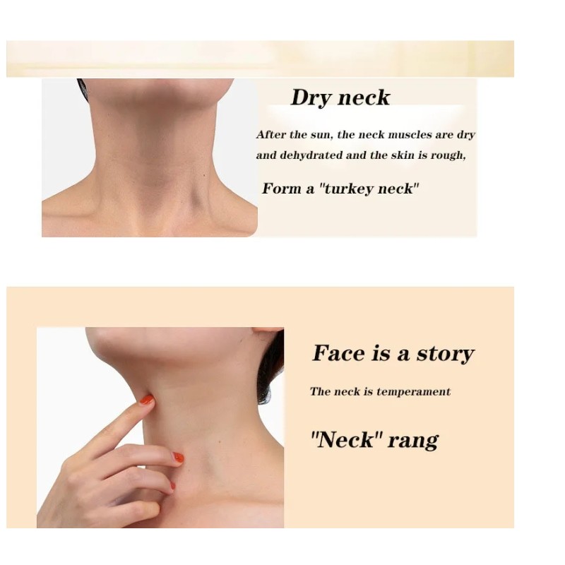10pcs Gold Firming Neck Mask Moisturizing Brightening Hydrating Skincare Neck Masks Beauty Necks Skin Care Products