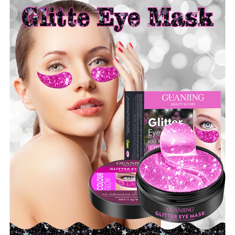 Collagen Starry Sky Eye Mask Niacinamide Eye Brightening Cross Border Factory Eye Mask