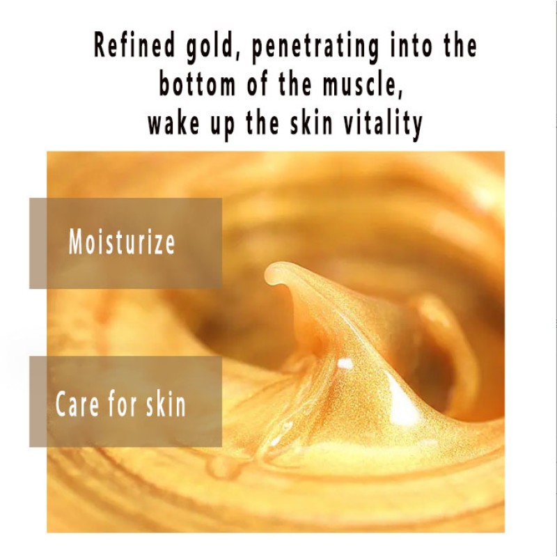 Gold Peel Mask for Men Deep Cleansing Blackheads Acne Cream Form Moisturizer Collagen Main for Soft Smooth Skin Whitening