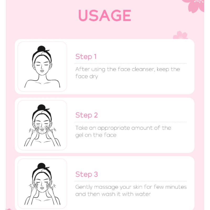 60g Face Exfoliating Gel Skin Care Whitening Moisturizer Repair Facial Scrub Cleanser Acne Blackhead Treatment Remove Face Cream