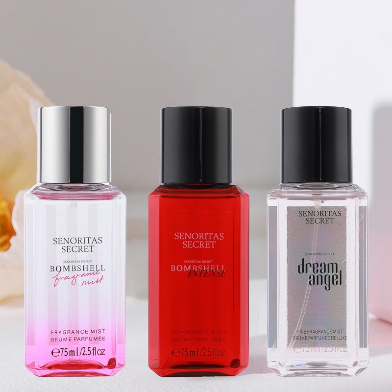 WholesalersP3 MOKE Wholesale Victoria Perfume Ladies Long Lasting Body Mist Perfumery 75ml Body Spray Perfume for Women