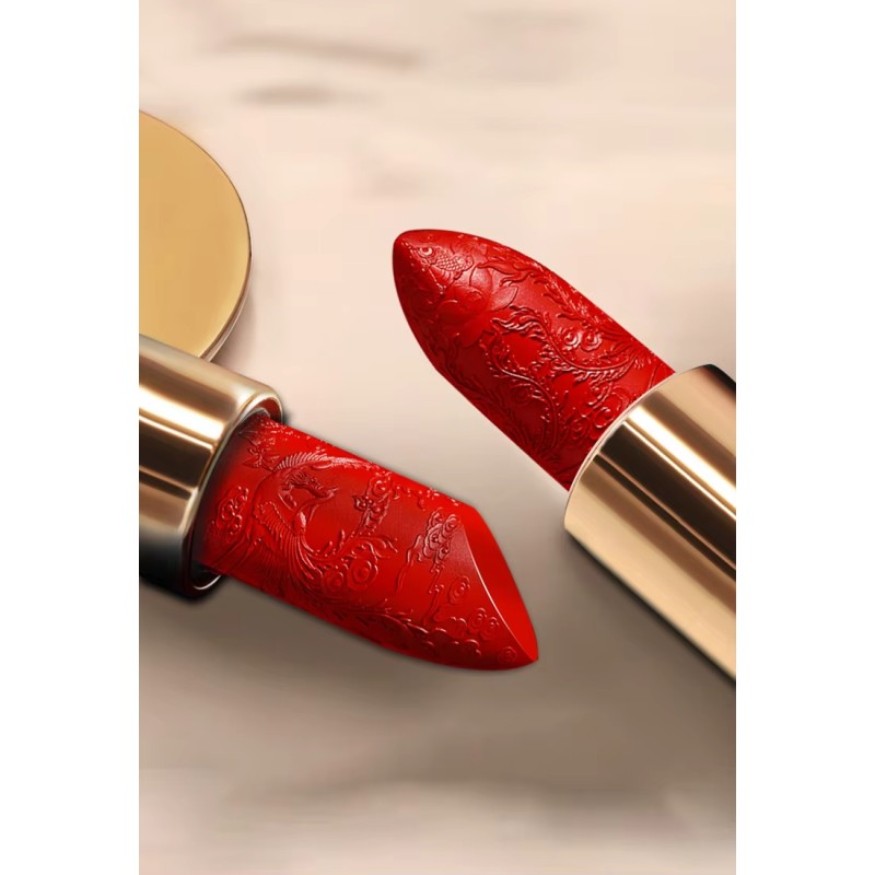 Wholesale Hot SellingZHENHAI Lipstick Chinese Style Carving Makeup Best Matte Lipstick Factory Direct