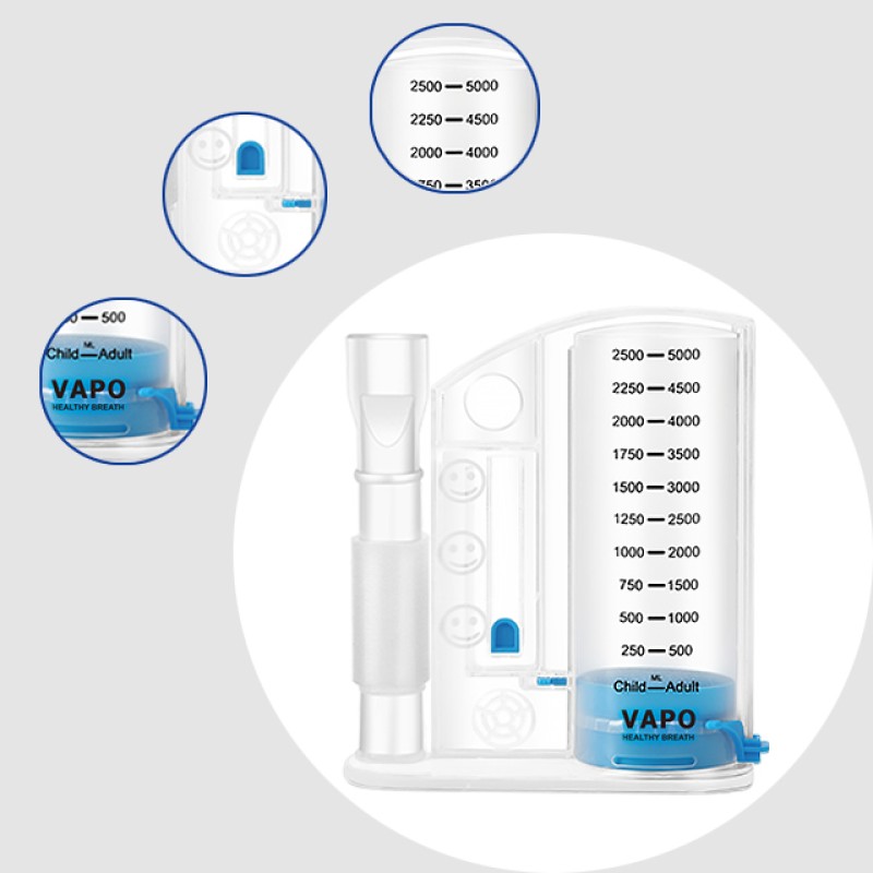 Breathing Exerciser - Handheld Lung Strengthener