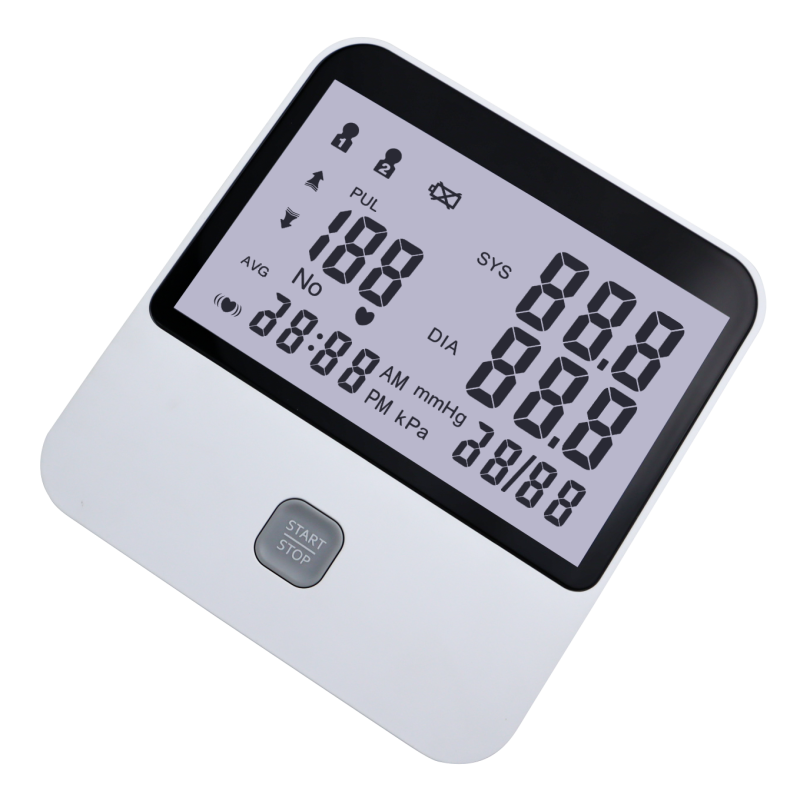 Blood Pressure Monitor - Portable LCD Screen