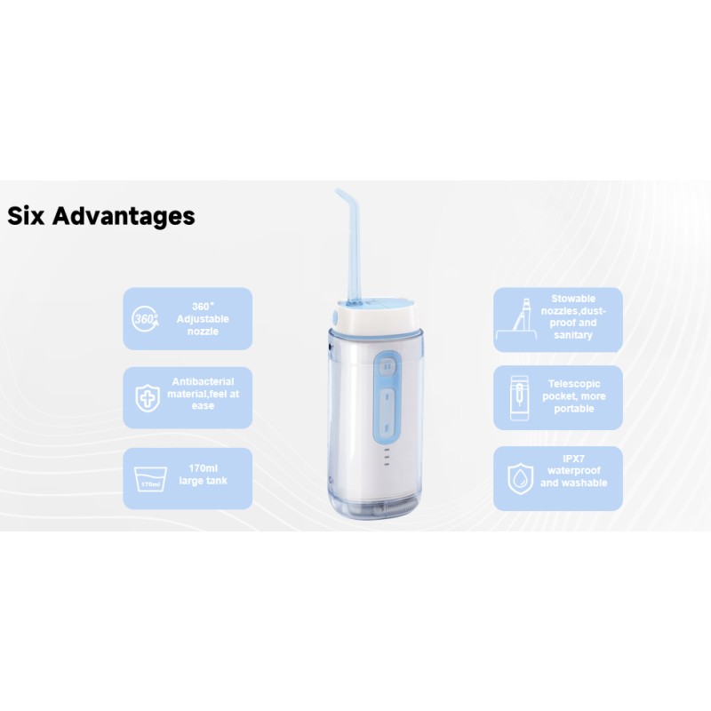 Electric Water Flosser - Rechargeable Portable Supplier