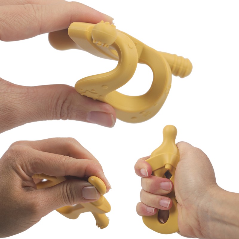 Baby Teether Toy Manufacturer - New Arrival Chew Toy Safe Products Milk Bottle Silicone Feeder