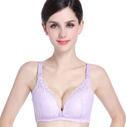 Nursing Bra Manufacturer - Women Seamless Breastfeeding Front Open Maternity Bra