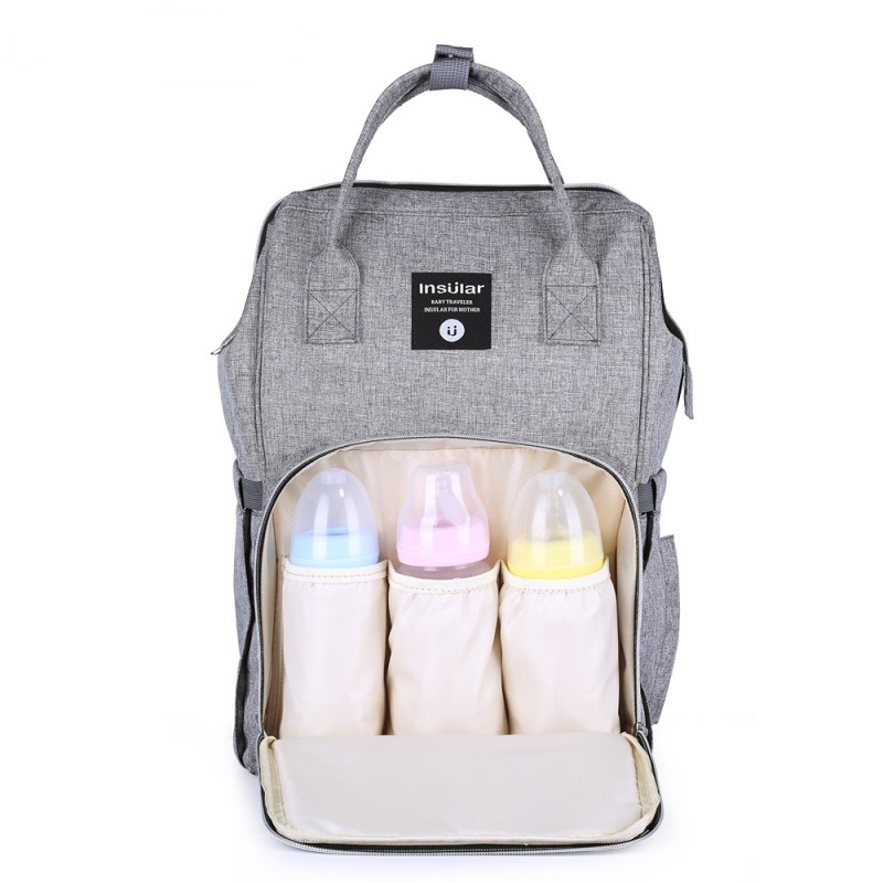 Maternity Backpack Manufacturer - Insular Large Capacity Travel Nursing Bag for Baby Care Women's Fashion