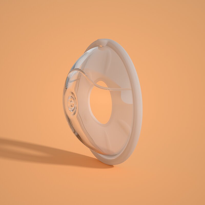 Manual Breast Pump - Silicone Collector Shell