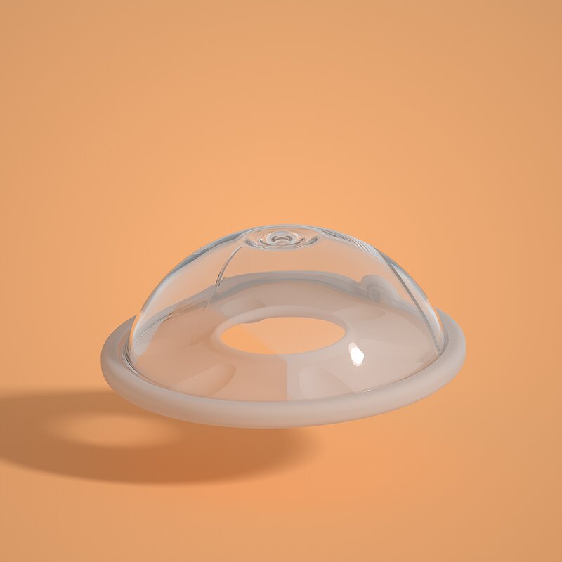 Manual Breast Pump - Silicone Collector Shell