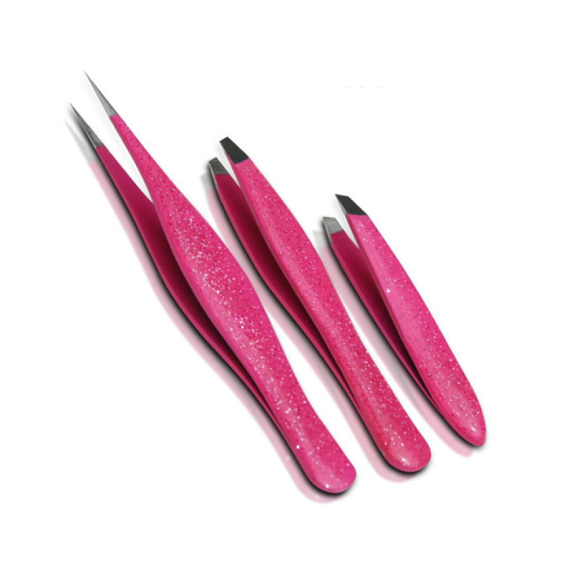 Anti-slip Tweezers - Rubber Grip Cosmetic Scissor