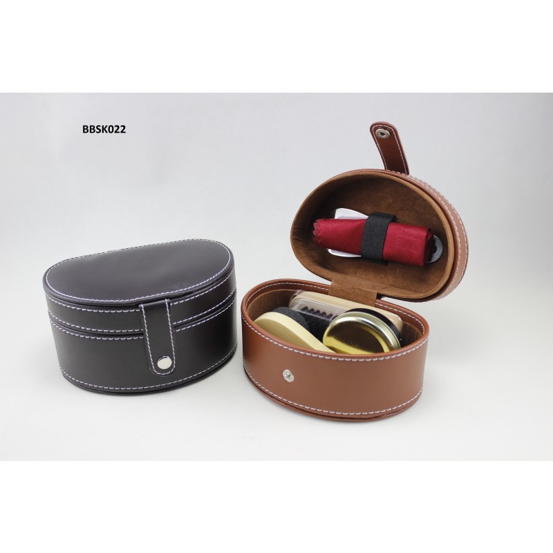 Square Shoe Case - Leather Boot Care Clean