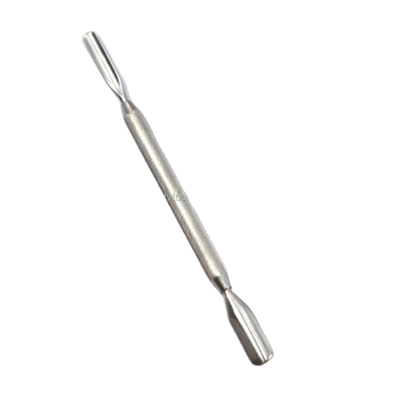 Nail Polish Pusher - Double-ended Stainless Steel