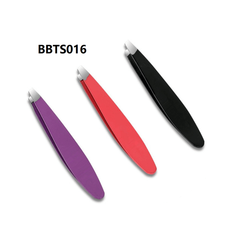 Anti-slip Tweezers - Rubber Grip Cosmetic Scissor