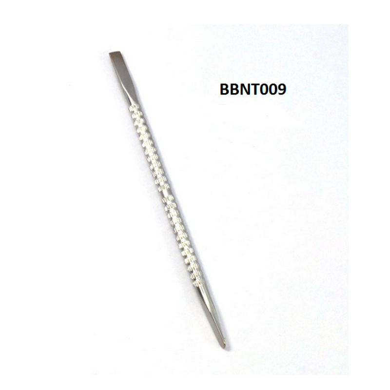 Nail Polish Pusher - Double-ended Stainless Steel