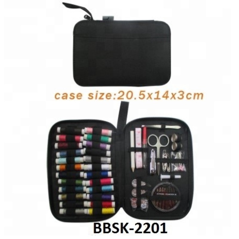 Premium Sewing Kit - 130pcs Zipper Portable