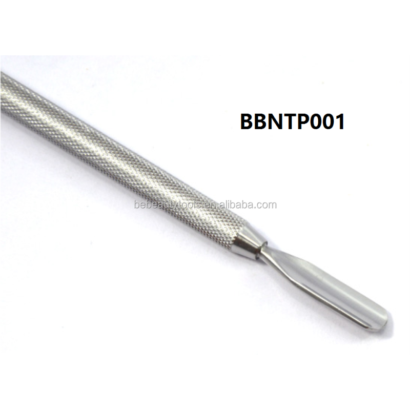 Nail Polish Pusher - Double-ended Stainless Steel