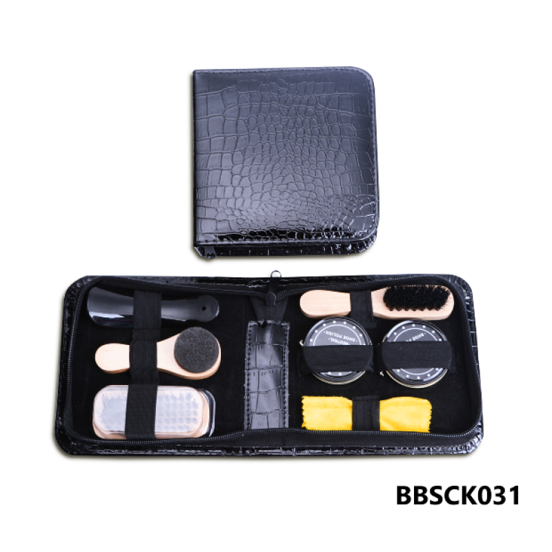 Canvas Shoe Kit - Fold Case Travel Repair