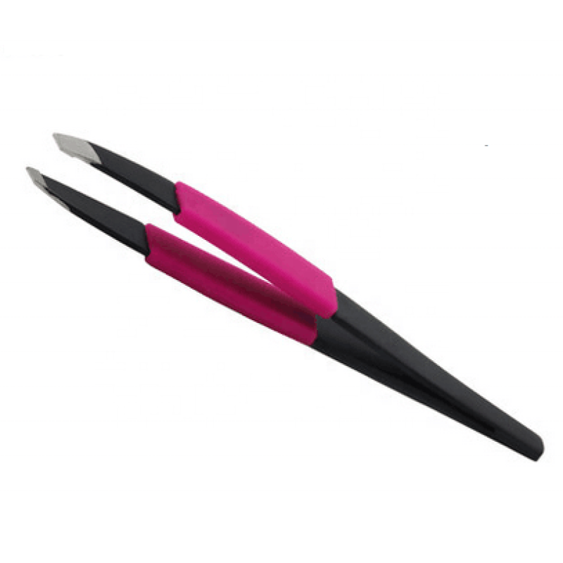 Anti-slip Tweezers - Rubber Grip Cosmetic Scissor