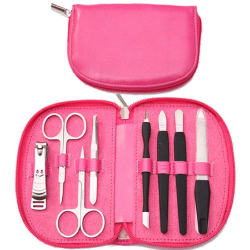 Pink Nail Care Kit - Salon Spa Treatment