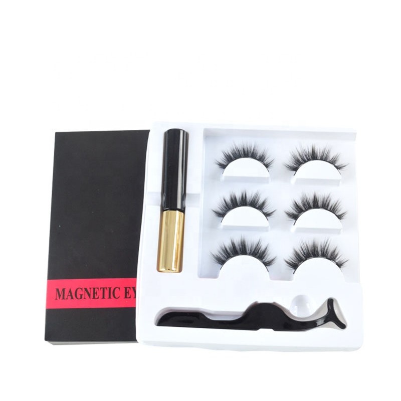 Magnetic Eyelashes - Eyeliner Kit 3 Pairs