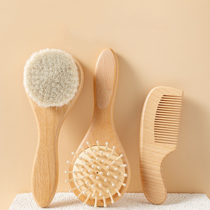 Wooden Baby Set - Custom Logo Newborn