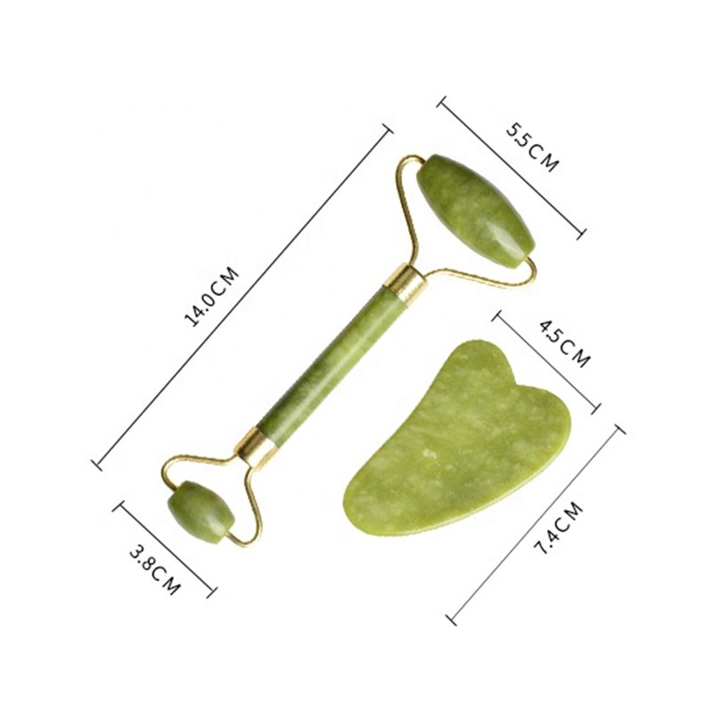 Gua Sha Set - Jade Roller Facial Tool