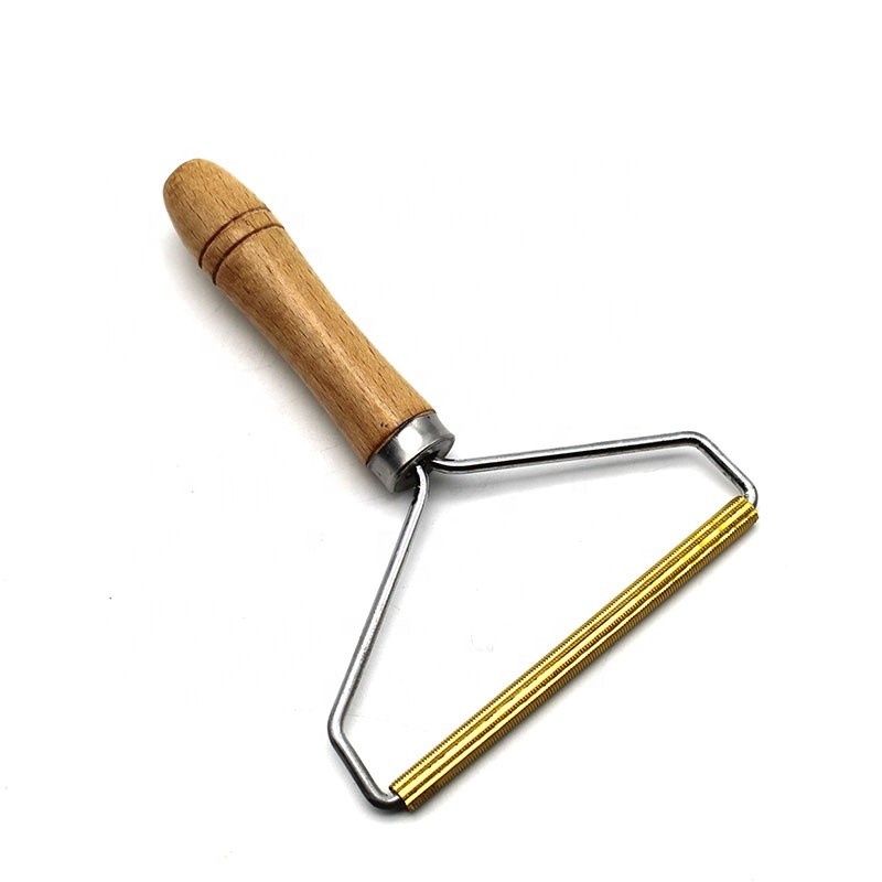 Wood Lint Remover - Natural Beech Steel