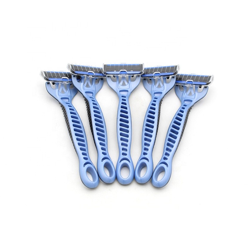 Disposable Razor - 6 Blades Safety Plastic