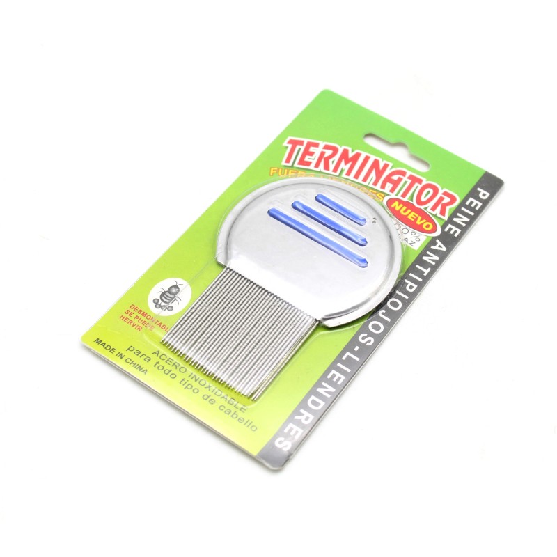 Lice Comb - Stainless Steel Spiral Teeth