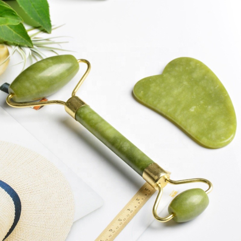 Gua Sha Set - Jade Roller Facial Tool