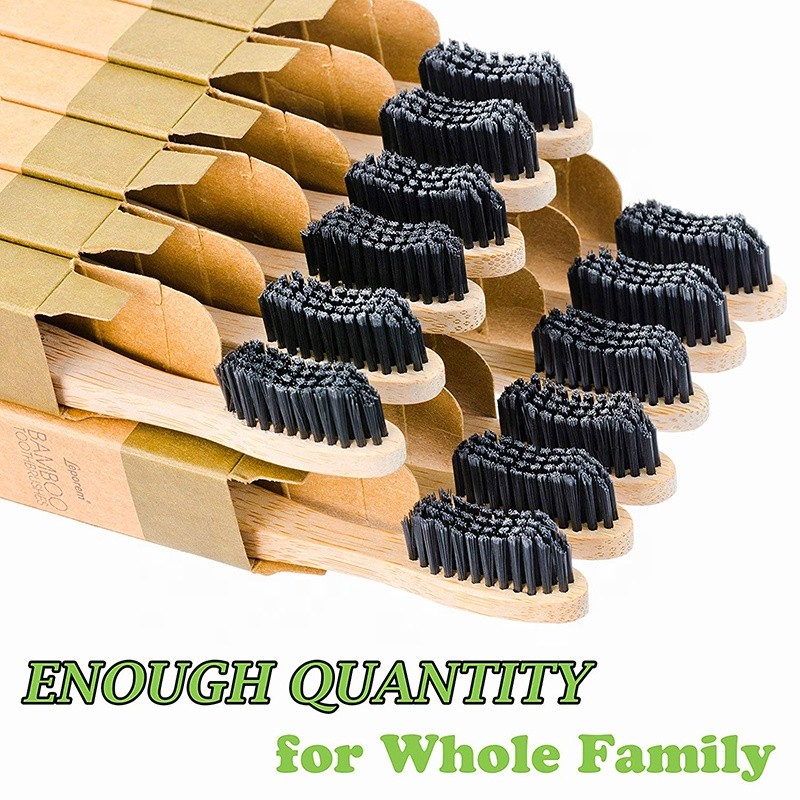 Bamboo Toothbrush - Natural Waveform Custom