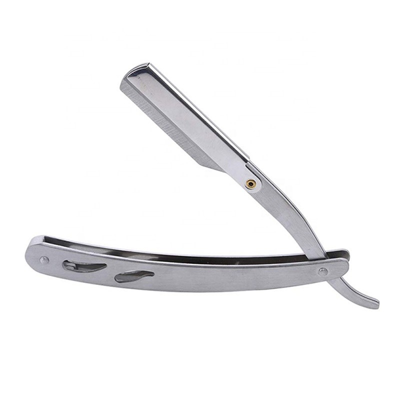 Straight Edge Razor - Stainless Steel Barber