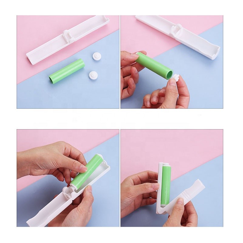 Mini Lint Roller - Foldable Washable TPR