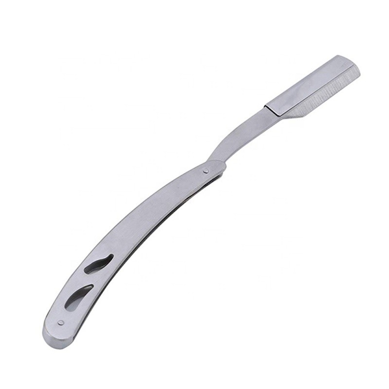 Straight Edge Razor - Stainless Steel Barber
