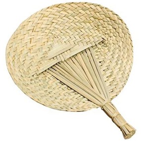 Cattail Leaf Fan - Handcrafted Summer Cooler