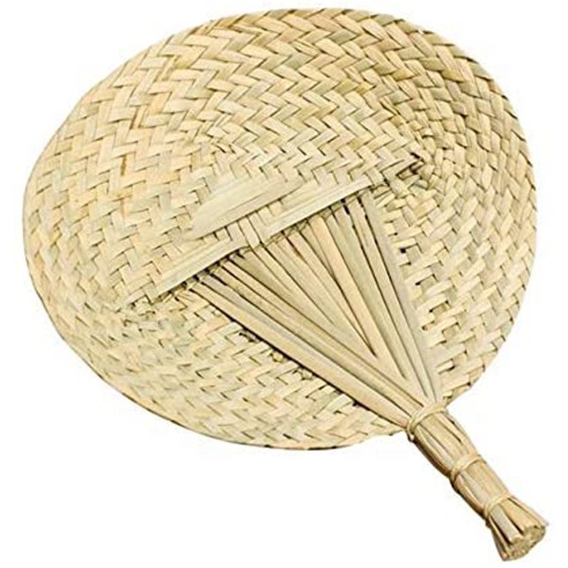 Cattail Leaf Fan - Handcrafted Summer Cooler