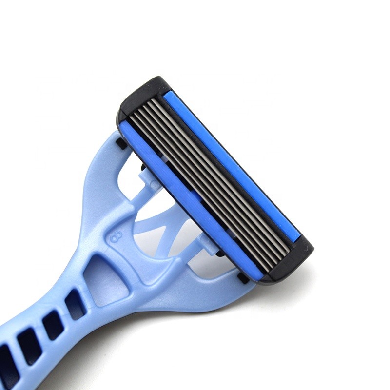 Disposable Razor - 6 Blades Safety Plastic