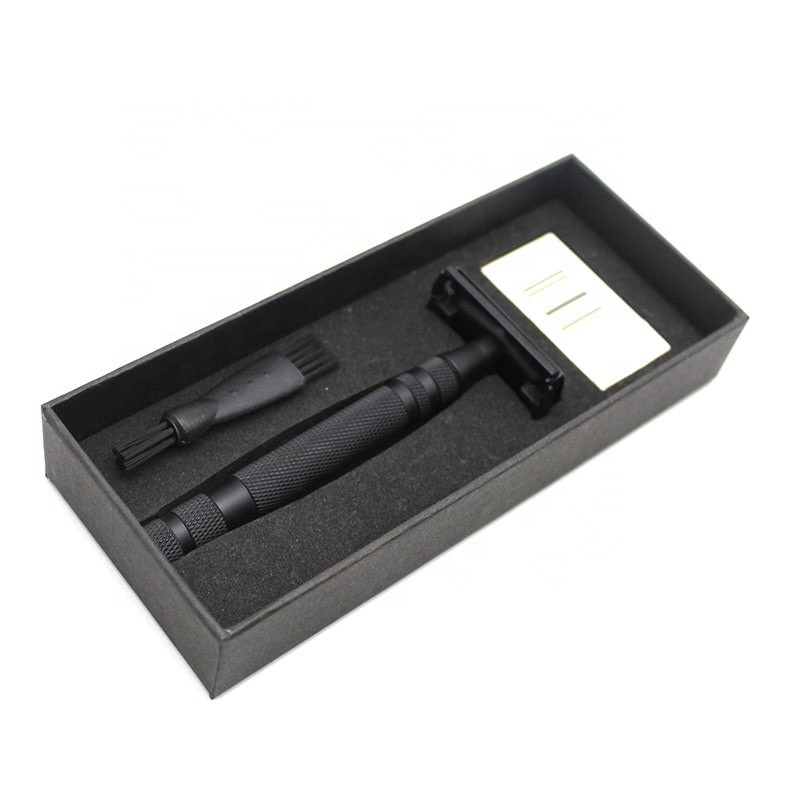 Travel Razor - Matte Black Double Edge