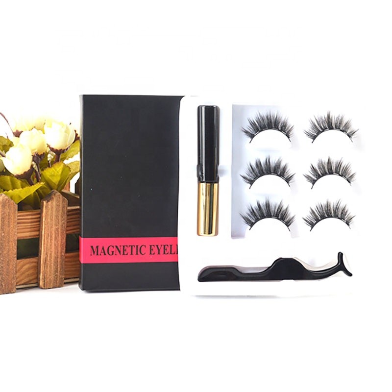 Magnetic Eyelashes - Eyeliner Kit 3 Pairs
