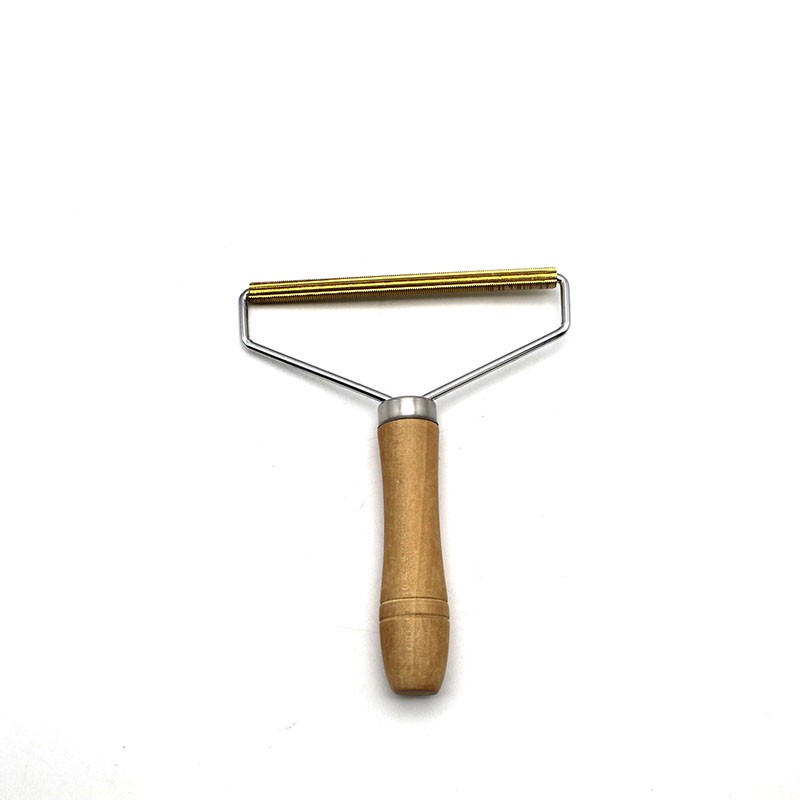 Hardwood Lint Remover - Long Handled Steel