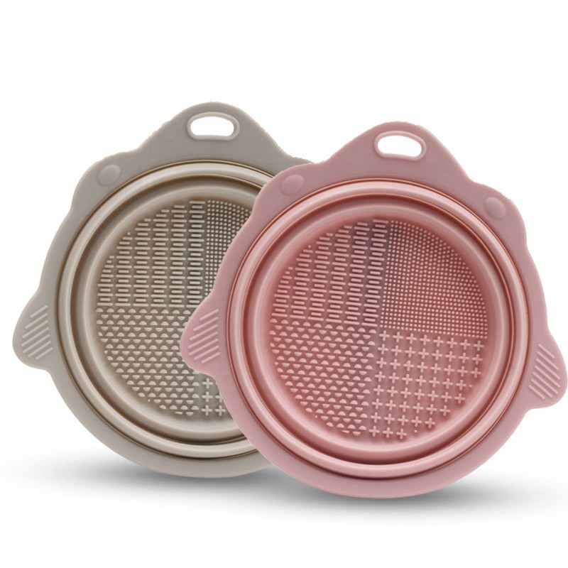 Makeup Brush Cleaner - Portable Mat Scrubber