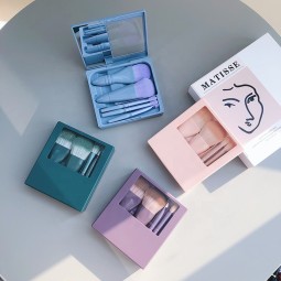 Eye Shadow Brush - Powder Makeup Travel Set